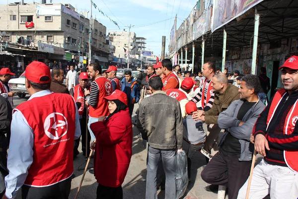 محافظة رفح عمل تطوعي 11-12-3