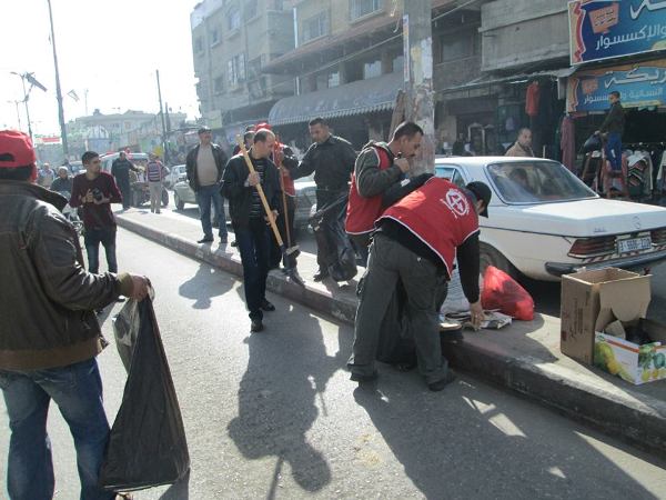 محافظة رفح عمل تطوعي 11-12-9