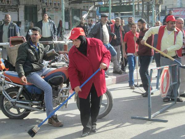 محافظة رفح عمل تطوعي 11-12-11