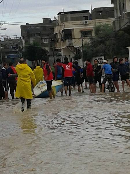 اغاثة المناطق المنكوبة