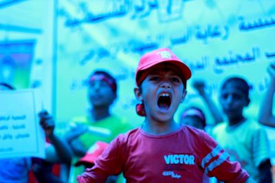طلائع غسان كنفاني وجبهة العمل الطلابي في اسنادهم للاسرى _ تصوير خالد ابوالجديان ‫(29084553)‬ ‫‬